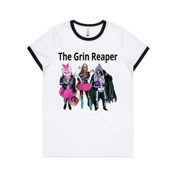 The Bunny's Tale - Womens Ringer Tee Thumbnail