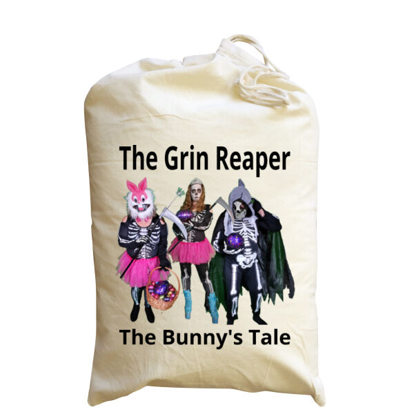 The Bunny's Tale - Medium Calico Santa Sack Thumbnail