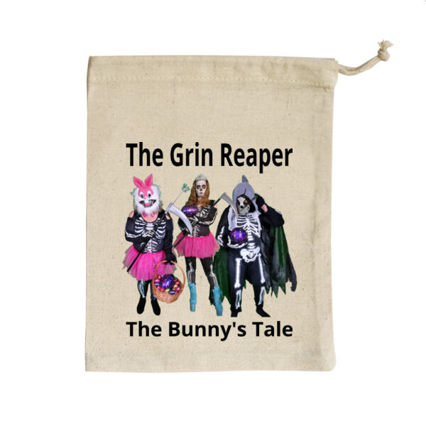 The Bunny's Tale - Small Calico Bag Thumbnail