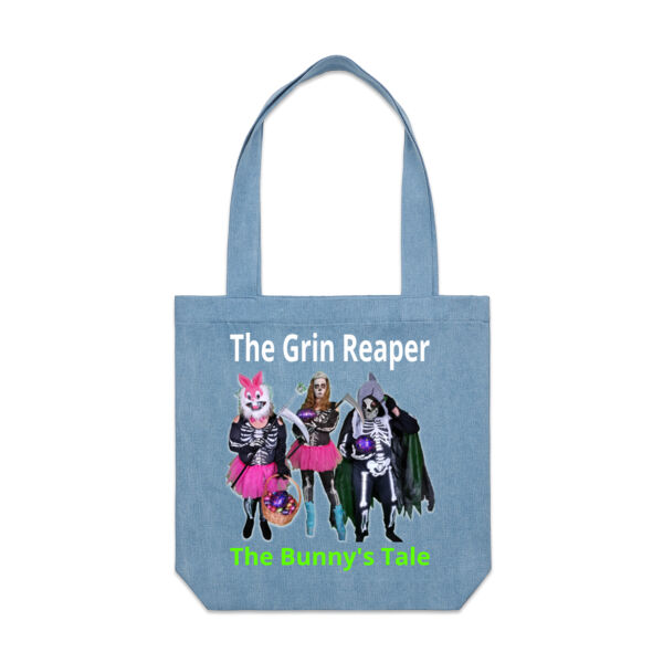 Carry your memories with you - Denim Carrie Tote Thumbnail